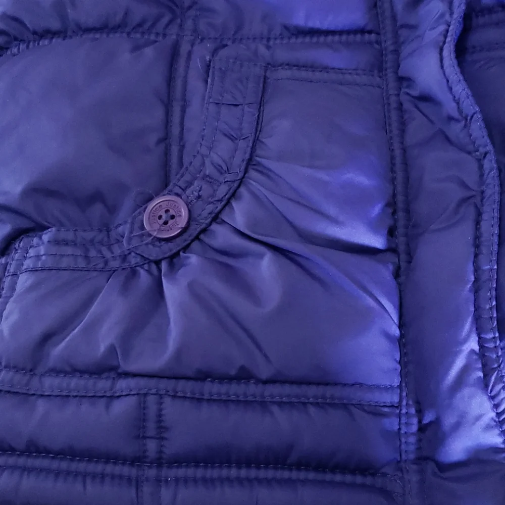 Damaged in‎ flood Justice puff jacket size 12 purple